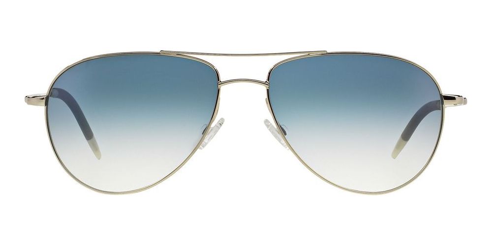 BENEDICT OV 1002S Silver Pilot Sunglasses