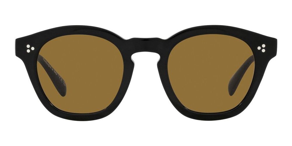 BOUDREAU L.A. OV 5382SU Black Round Sunglasses