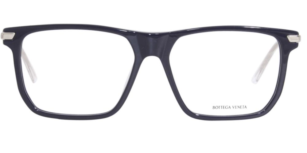 BV1071O Black Geometric Eyeglasses