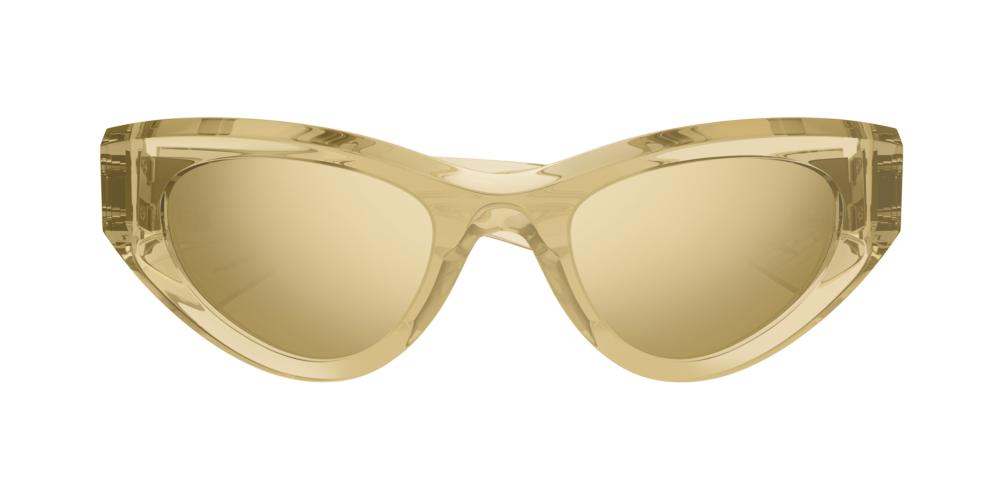 BV1142S Yellow Geometric Sunglasses