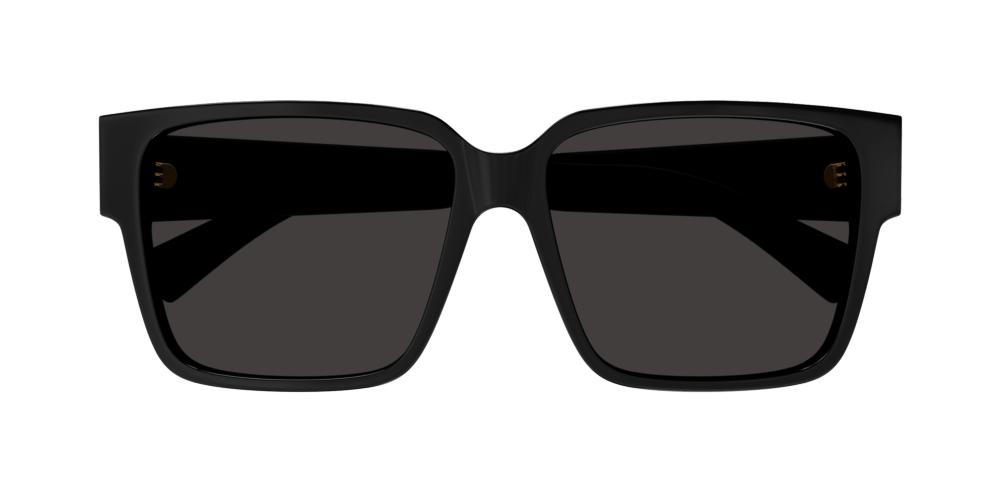 BV1287SA Black Squared Sunglasses