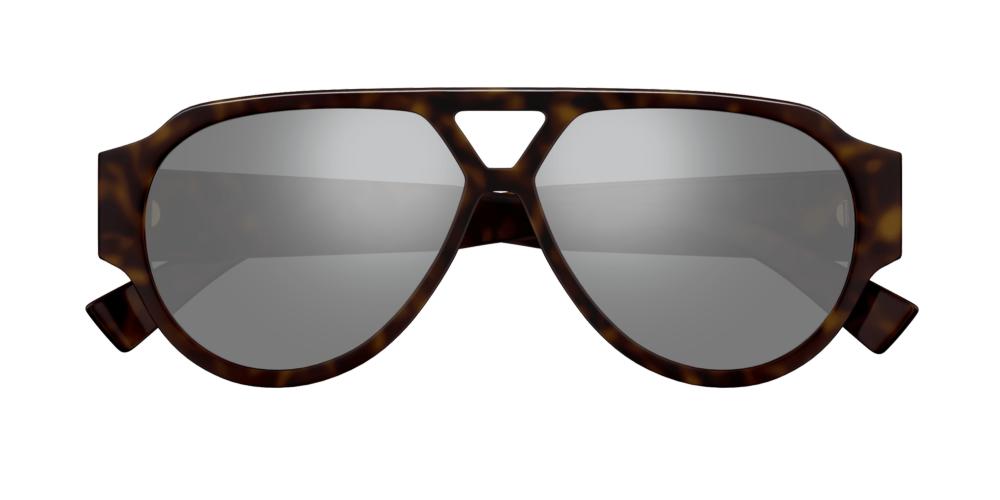 BV1318S Havana Pilot Sunglasses