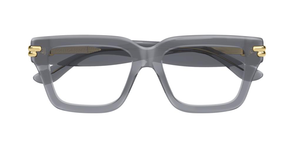 BV1324O Grey Squared Eyeglasses