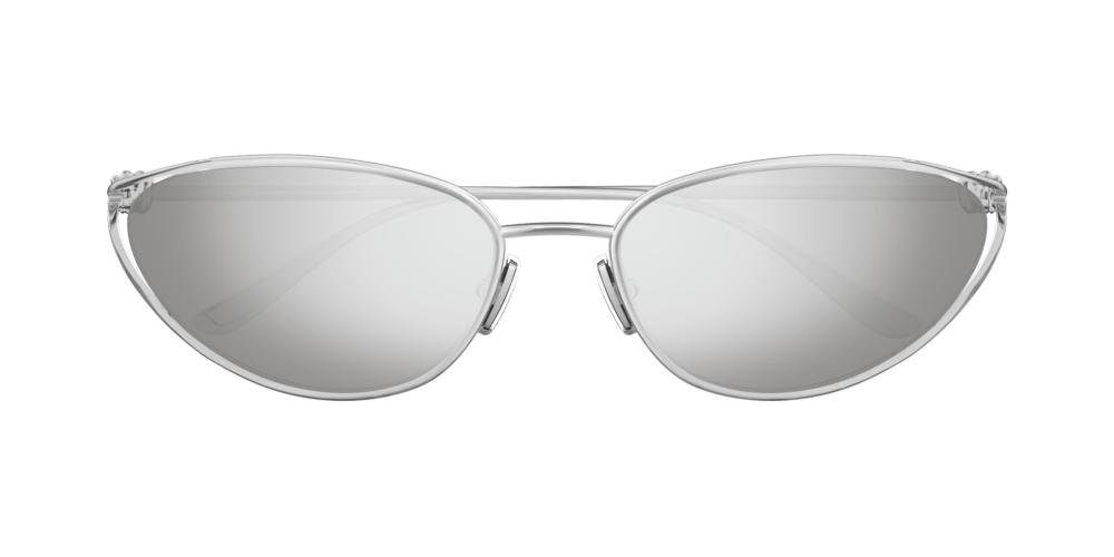 BV1330S Silver Cat Eye Sunglasses