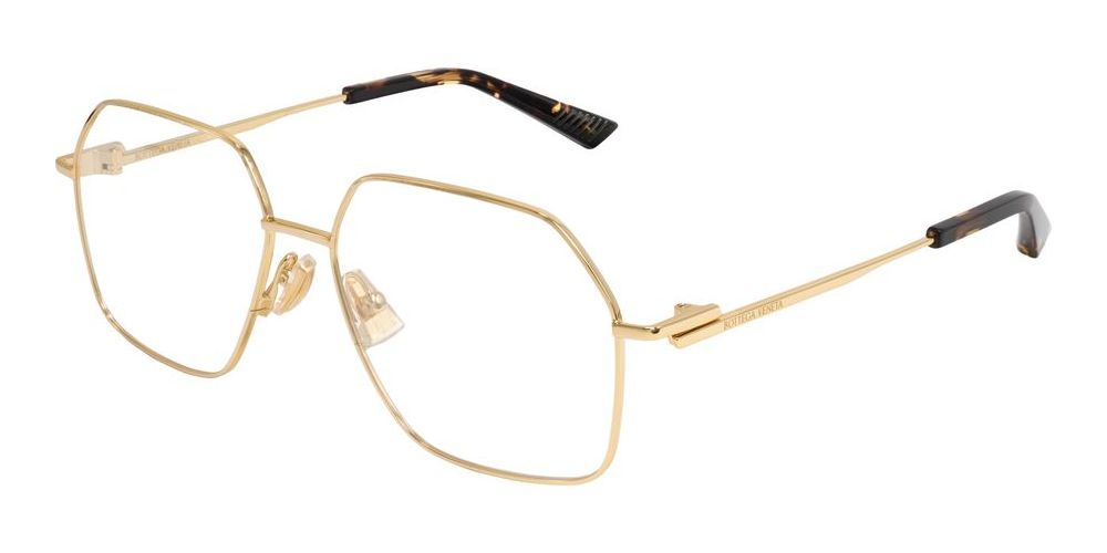 BV1332O Gold Geometric Eyeglasses