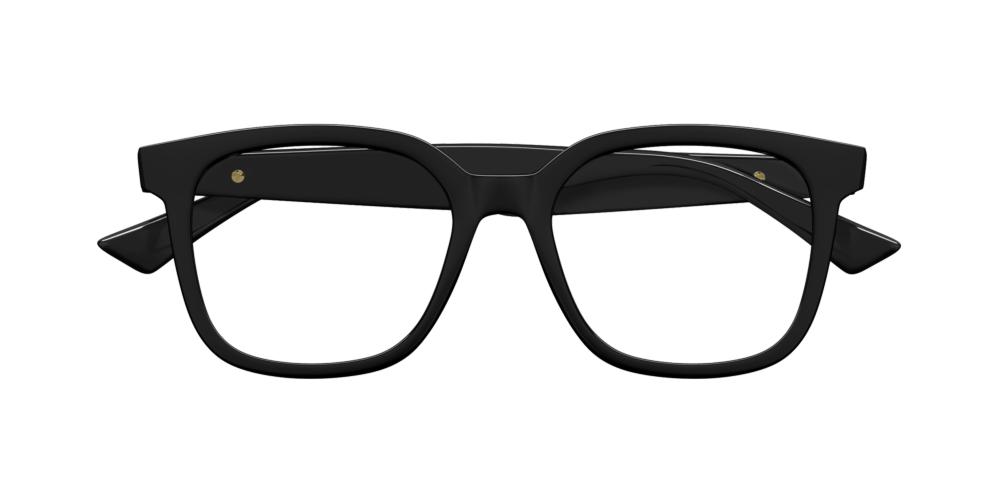 BV1334O Black Squared Eyeglasses