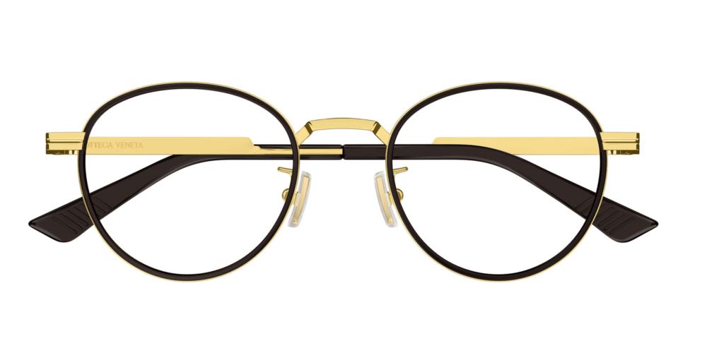 BV1337O Black Round Eyeglasses