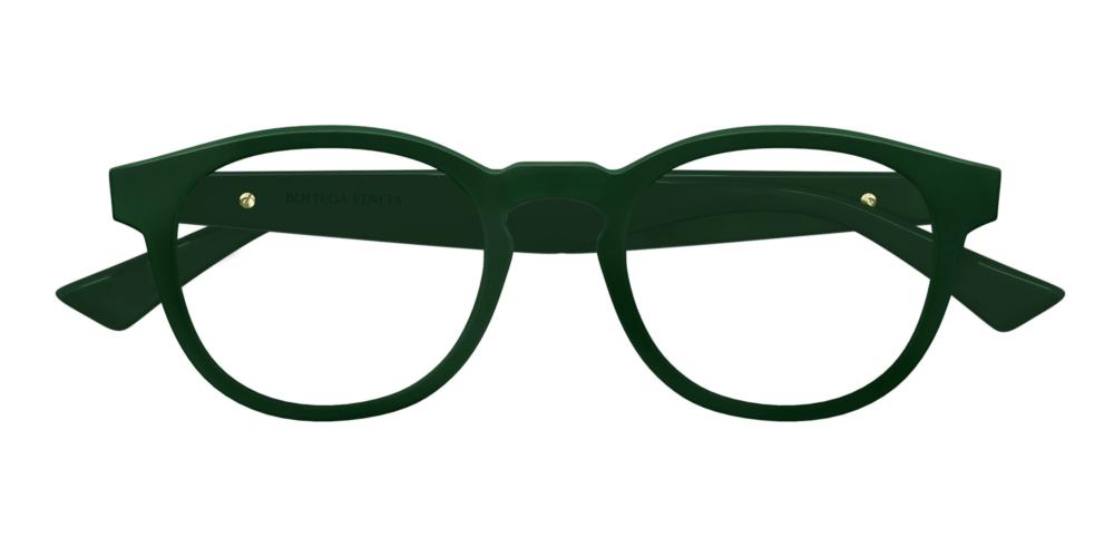 BV1339O Green Round Eyeglasses