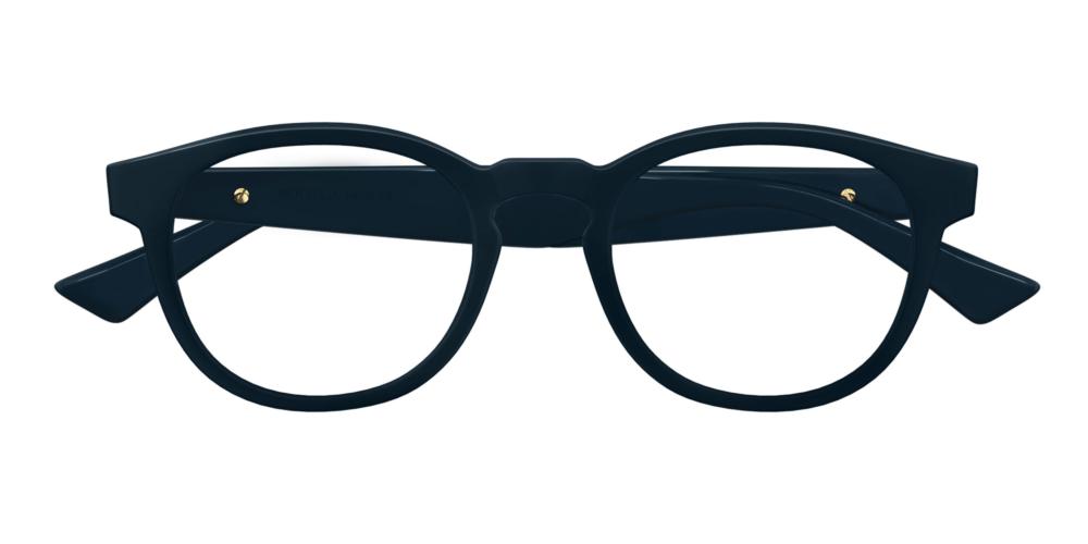 BV1339O Blue Round Eyeglasses