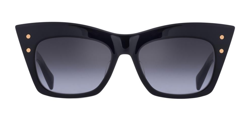 B-II Black Cat Eye Sunglasses