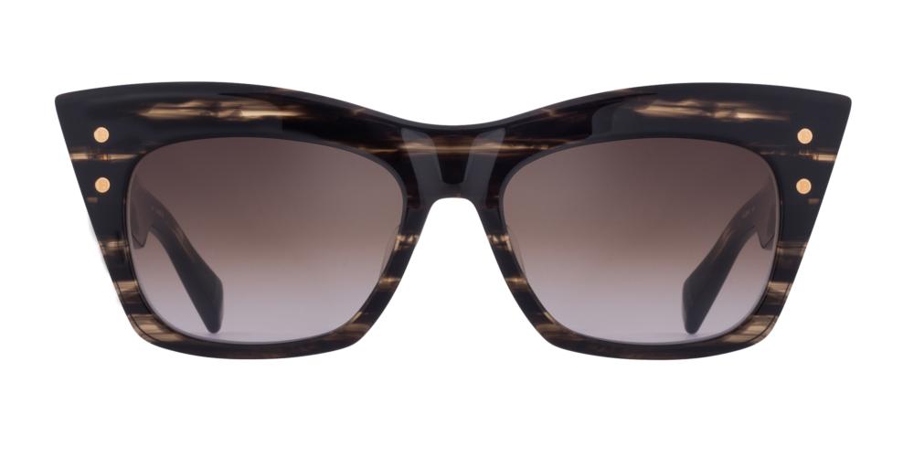 B-II Brown Cat Eye Sunglasses