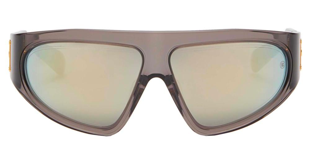 B - ESCAPE Grey Geometric Sunglasses