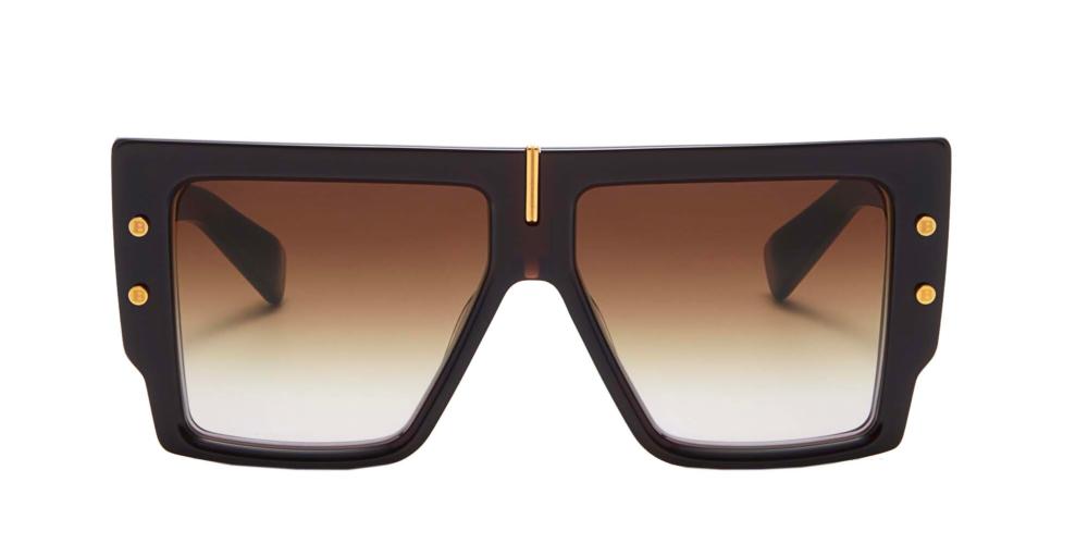 B - GRAND Brown Squared Sunglasses