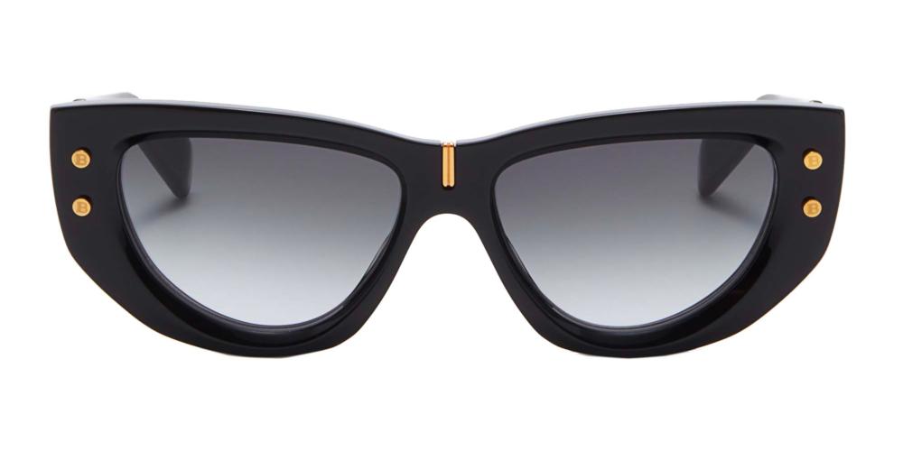 B - MUSE Black Cat Eye Sunglasses