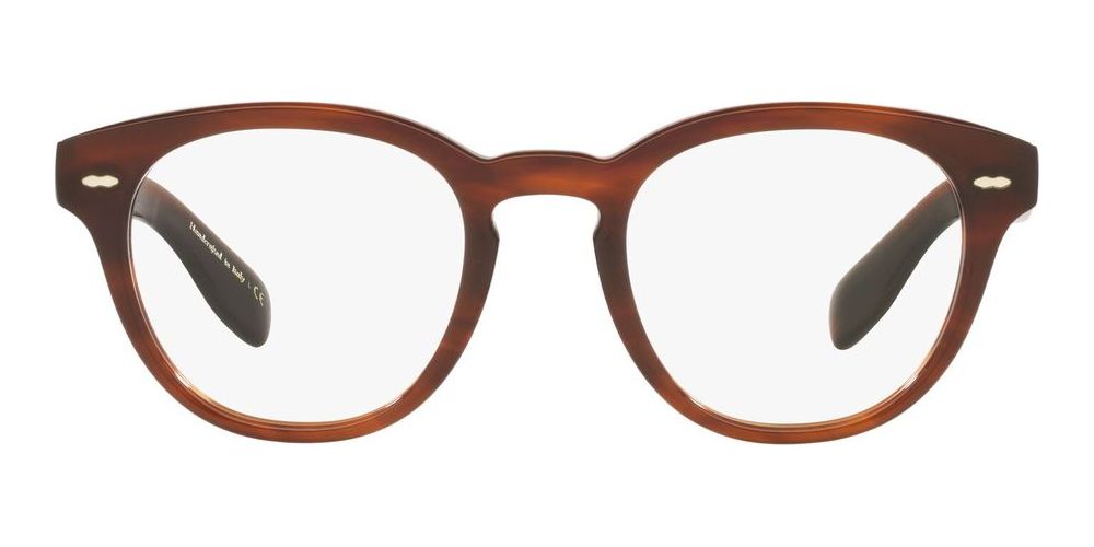 CARY GRANT OV 5413U Havana Geometric Eyeglasses