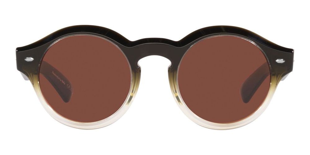 CASSAVET OV 5493SU Brown Round Sunglasses