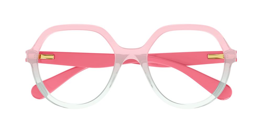 CC0020O JUNIOR Pink Round Eyeglasses
