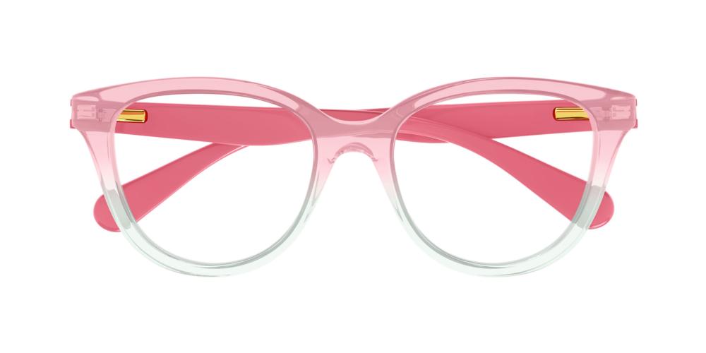 CC0021O JUNIOR Pink Round Eyeglasses