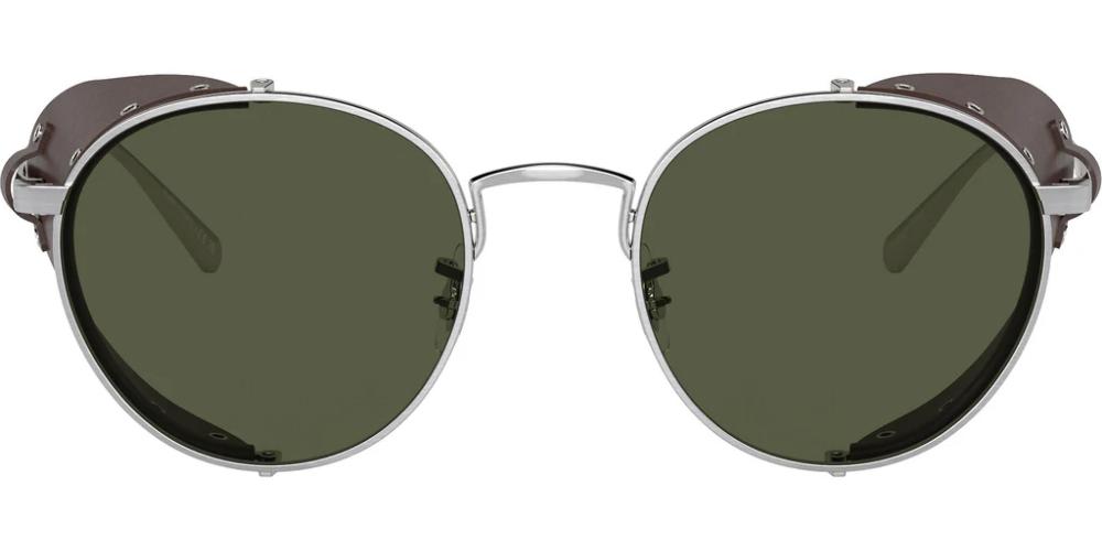 CESARINO-I OV 1323SM Silver Round Sunglasses