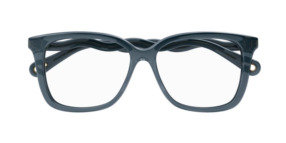 CH0090O Blue Squared Eyeglasses