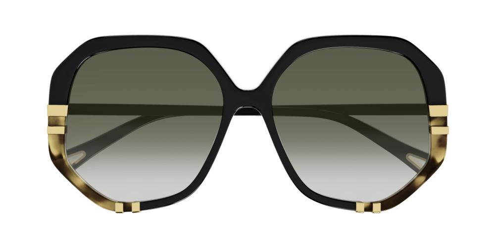 CH0105S Black Oversize Sunglasses