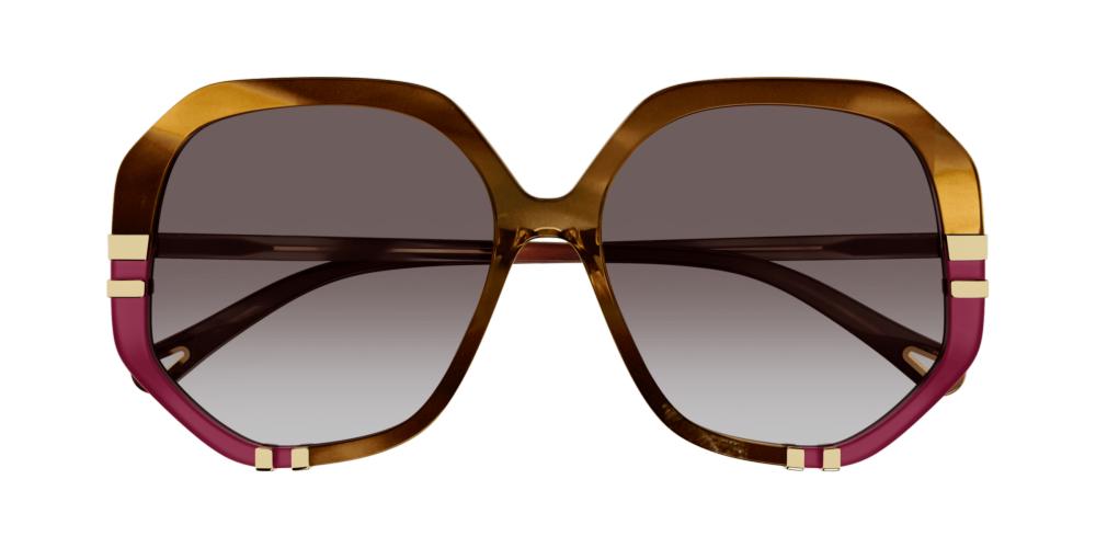 CH0105S Brown Oversize Sunglasses