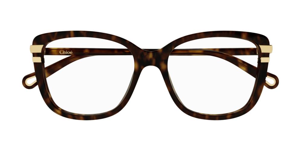 CH0119O Havana Squared Eyeglasses