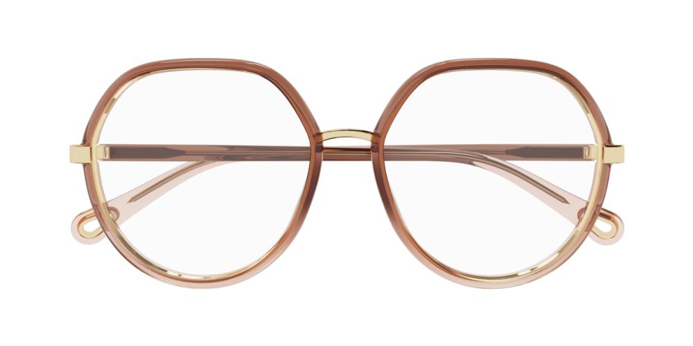 CH0131O Orange Oversize Eyeglasses