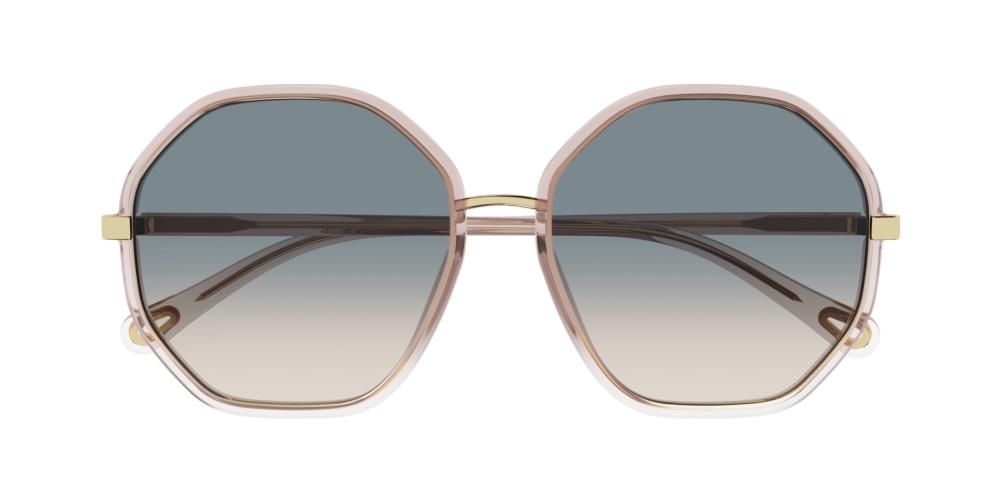 CH0133SA Orange Geometric Sunglasses