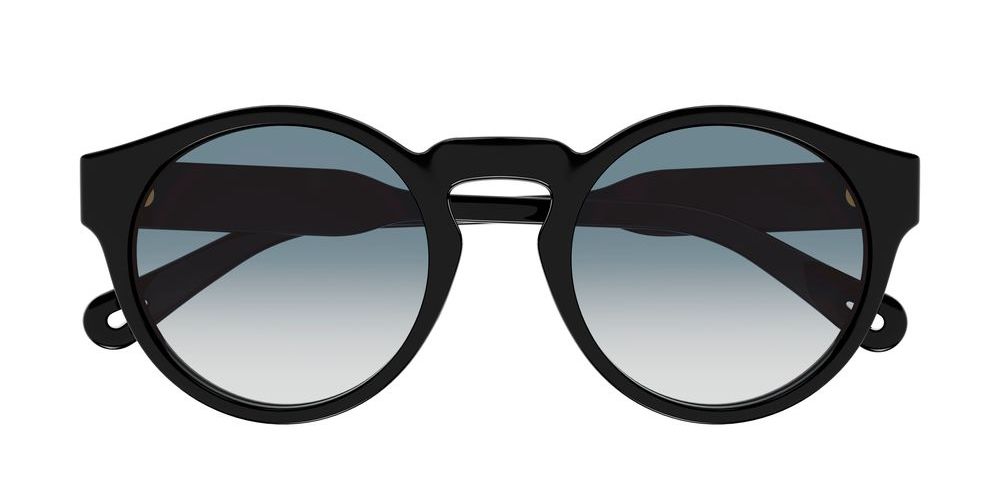 CH0158S Black Round Sunglasses