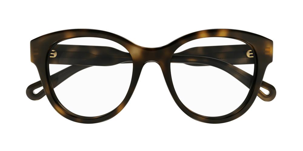 CH0163O Havana Round Eyeglasses