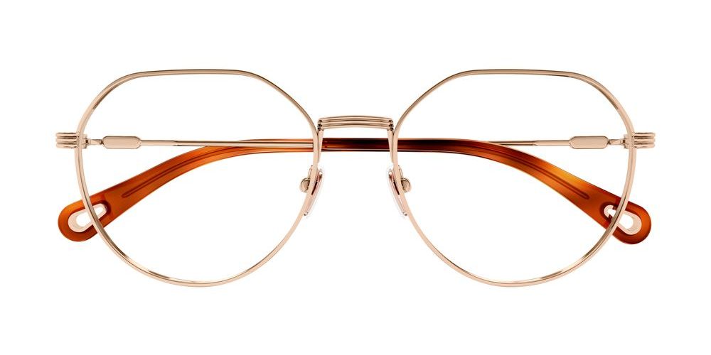 CH0180O Rose Gold  Eyeglasses