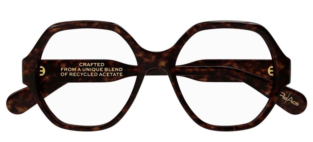 CH0189O Havana Oversize Eyeglasses