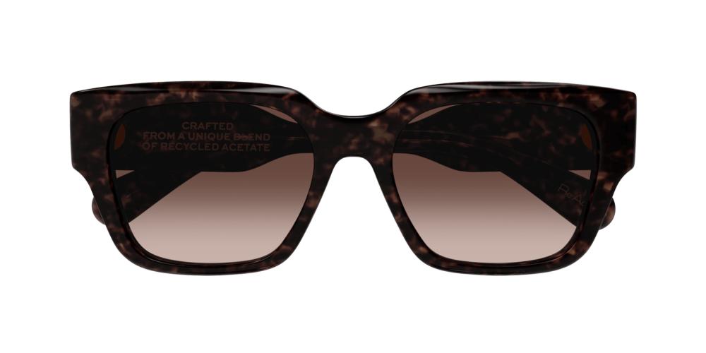 CH0190S Havana Squared Sunglasses
