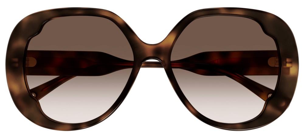 CH0195S Havana Butterfly Sunglasses