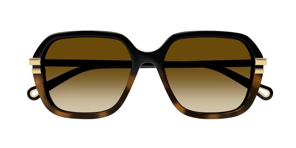CH0204S Black Round Sunglasses