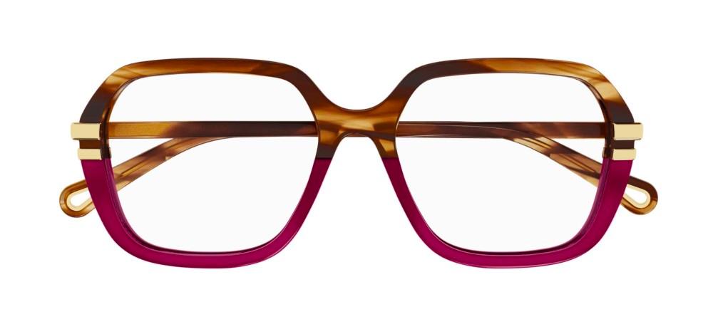 CH0205O Havana Squared Eyeglasses