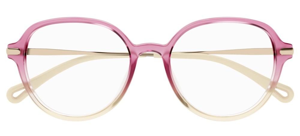 CH0217OA Pink Round Eyeglasses