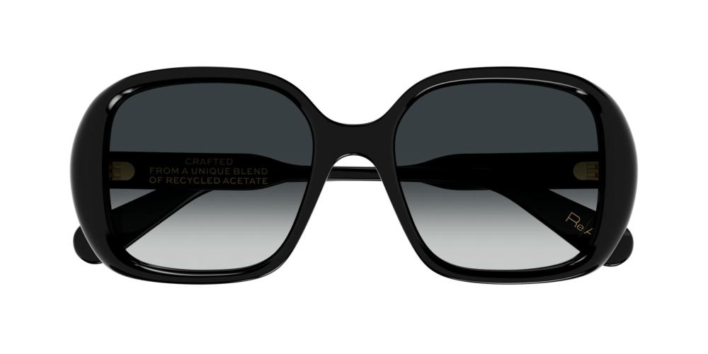 CH0222S Black Oversize Sunglasses