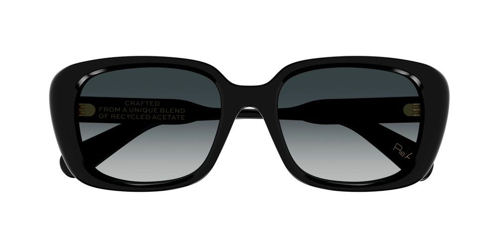 CH0225SK Black Squared Sunglasses