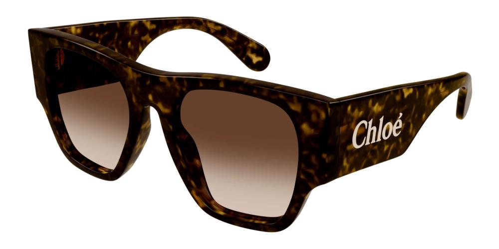 CH0233S Havana Squared Sunglasses