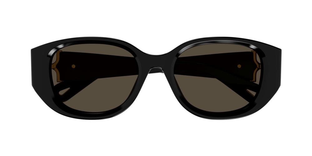 CH0237SK Black Cat Eye Sunglasses