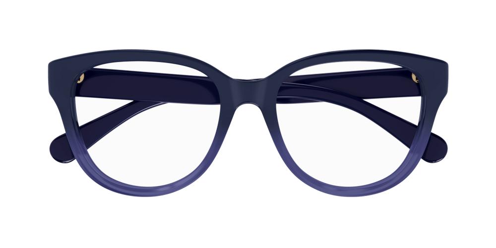 CH0243O Blue Cat Eye Eyeglasses