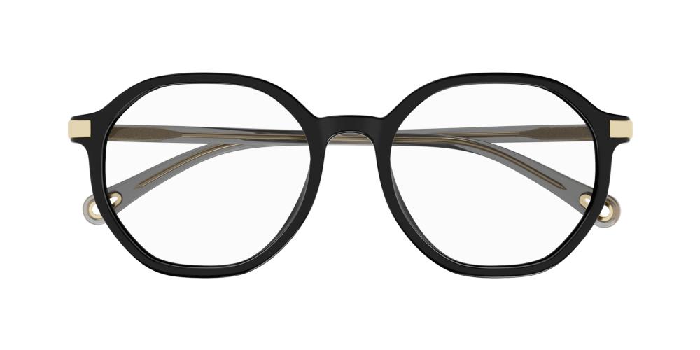 CH0249OA Black Round Eyeglasses