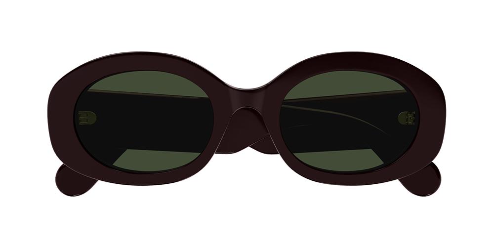 CH0258S Red Oval Sunglasses