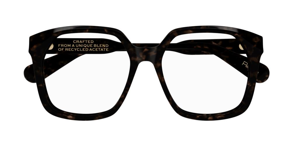 CH0263O Havana Squared Eyeglasses