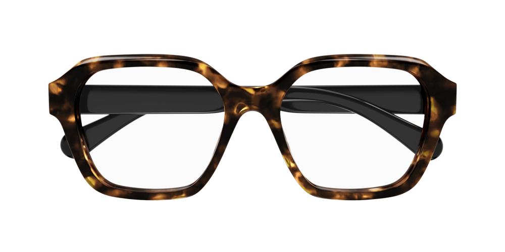 CH0272O Havana Squared Eyeglasses