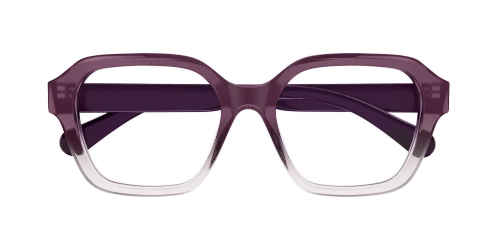 CH0272O Violet Squared Eyeglasses