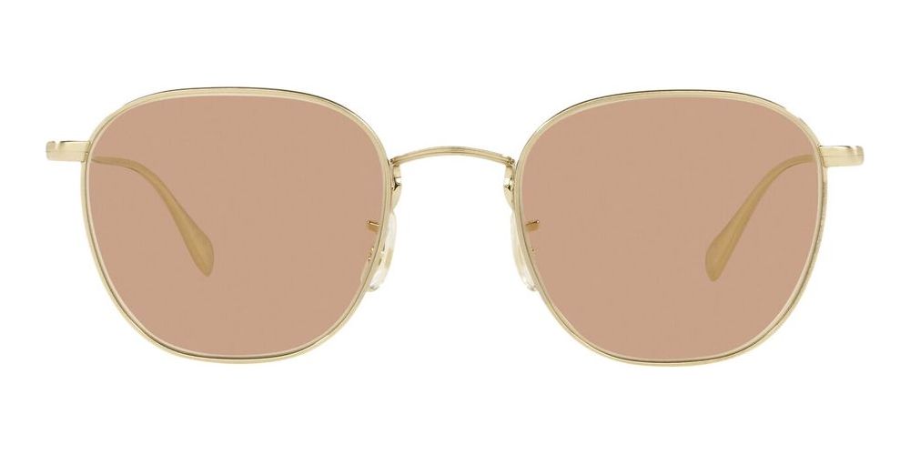 CLYNE OV 1305 Gold Squared Eyeglasses