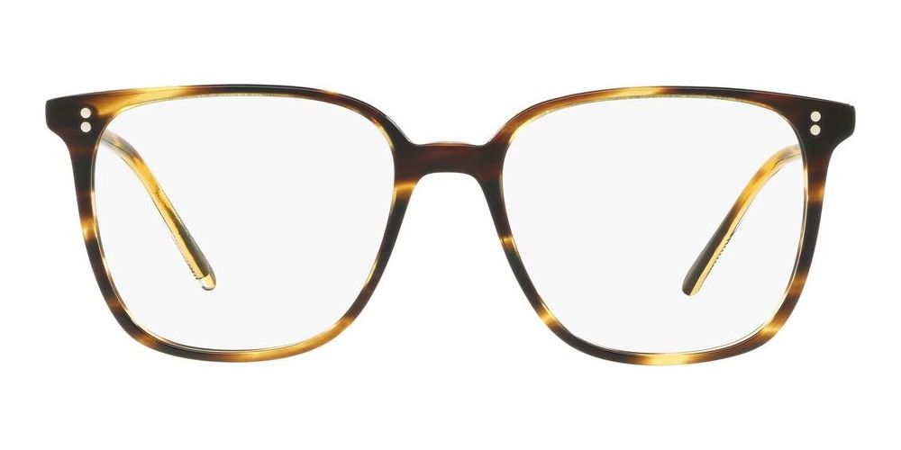 COREN OV 5374U Havana Geometric Eyeglasses
